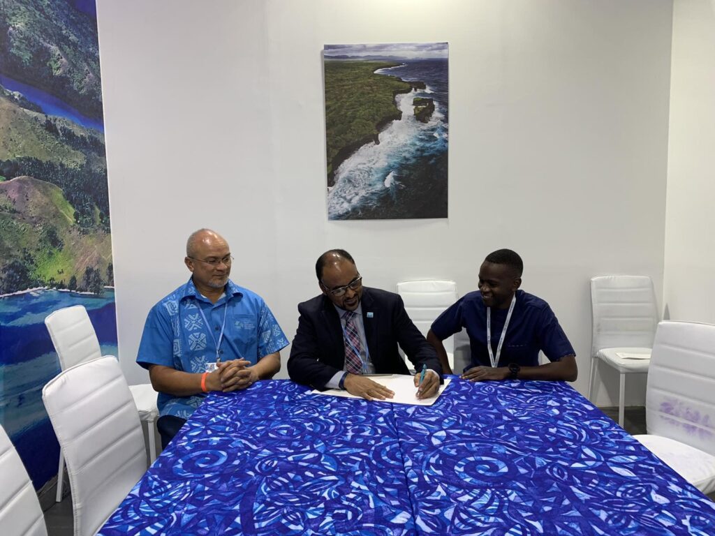 Ground-breaking MOU signed at COP27
